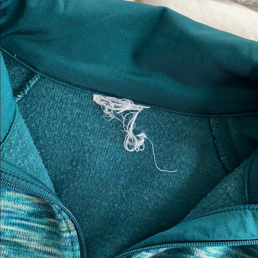Columbia Blue & Green Half Zip - Picture 6 of 7